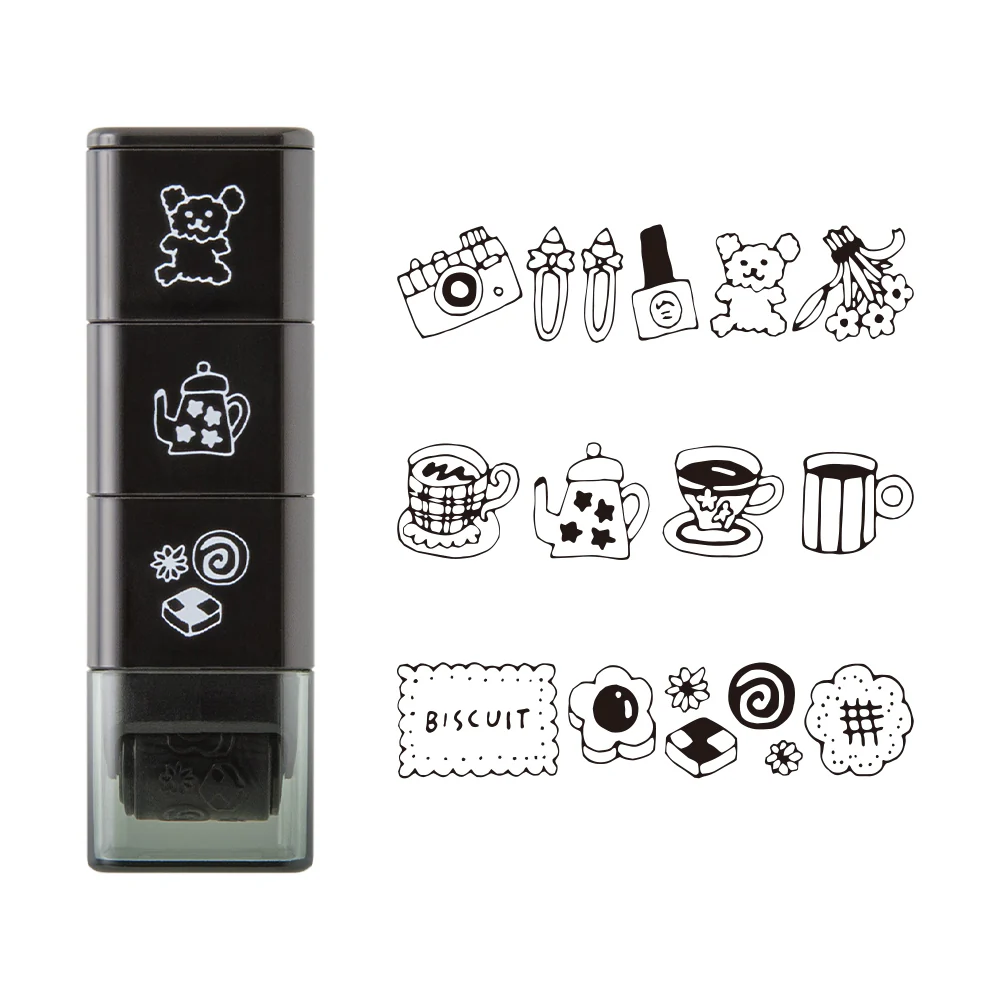 デザインフィル スタンプ ローラー モチーフ柄 1個 - Image 3