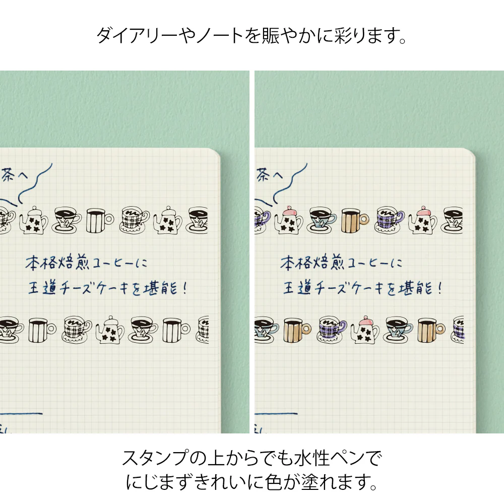 デザインフィル スタンプ ローラー モチーフ柄 1個 - Image 5