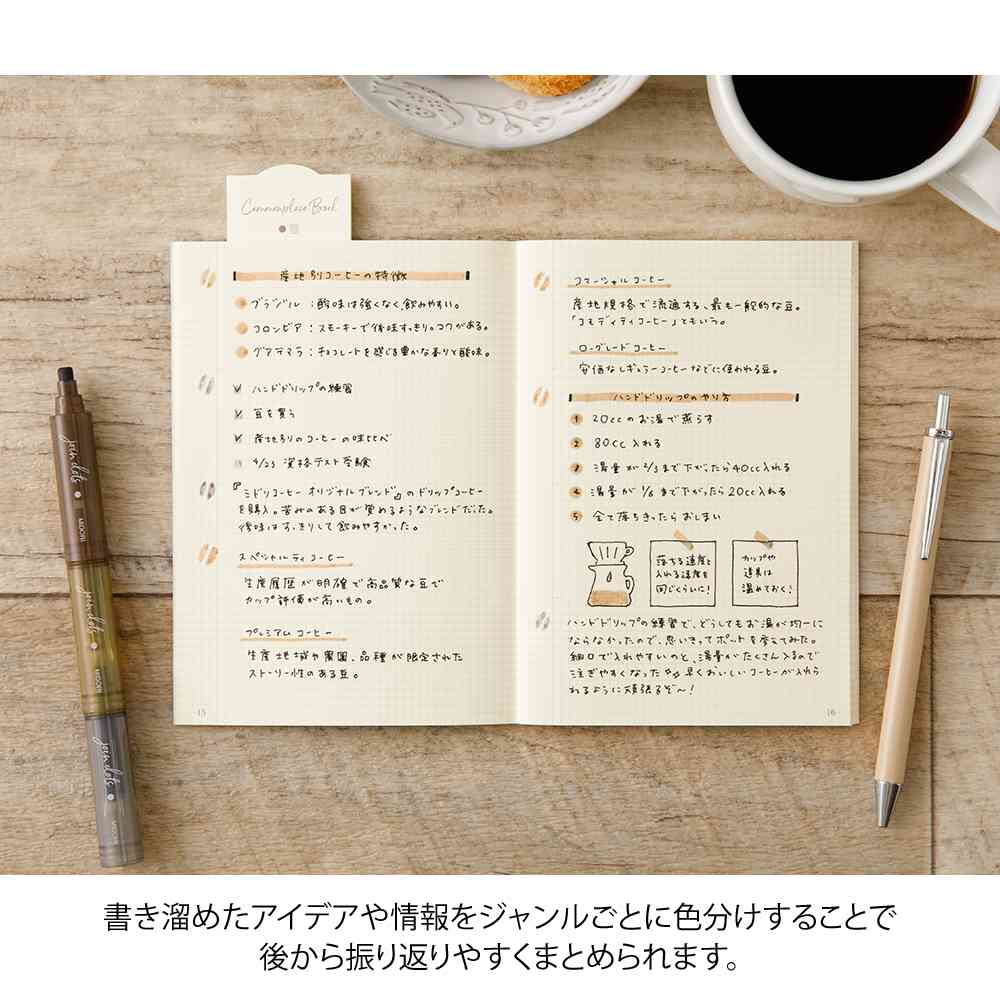 ミドリ 連結ペン ジョインドッツ モカ 1個 - Image 11