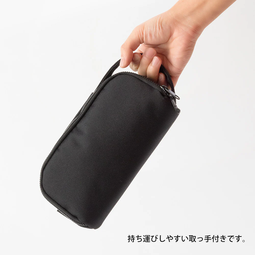 ミドリ 2ウェイポーチ コーデュラ 黒 1個 - Image 5