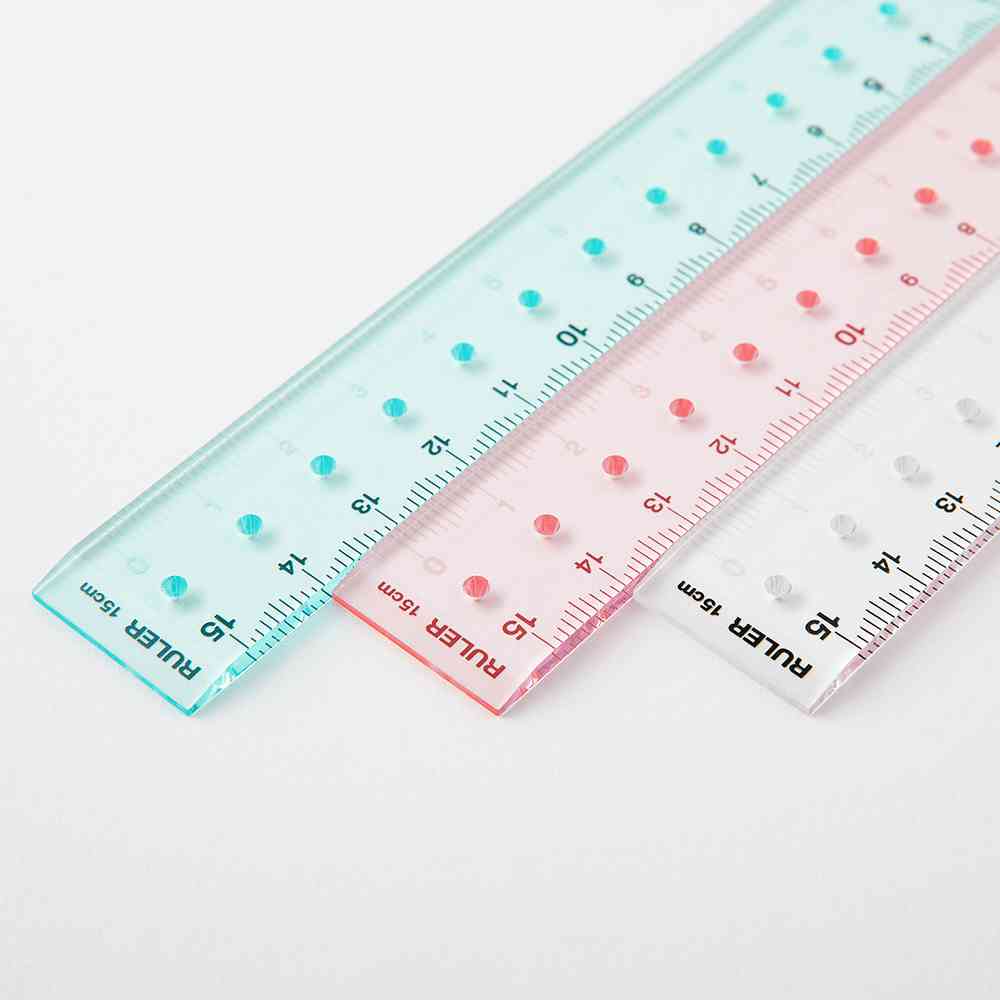ミドリ 定規＜15cm＞ 透明A 1個 - Image 12