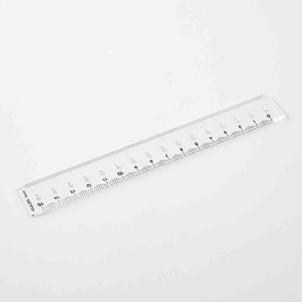 ミドリ 定規＜15cm＞ 透明A 1個 - Image 8