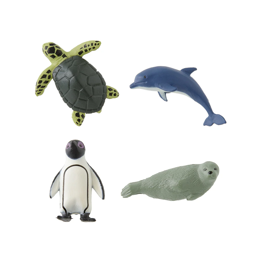 デザインフィル ミニマグネット 4個入 水族館柄B 1パック - Image 2