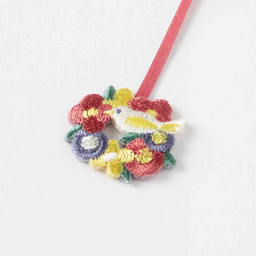 ミドリ ブックマーカー 刺繍 トリ柄 1個 - Image 8