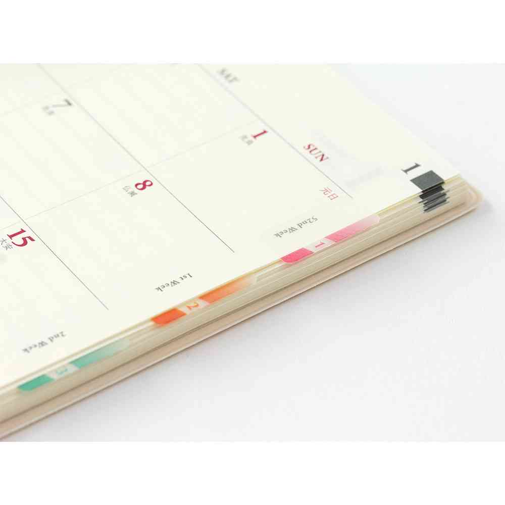 ミドリ インデックスラベル チラット 数字 カラー 2シート(24枚) - Image 7