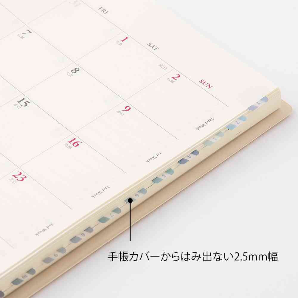 ミドリ インデックスラベル S チラット 数字 ブルー 2シート（48 枚）入 - Image 9