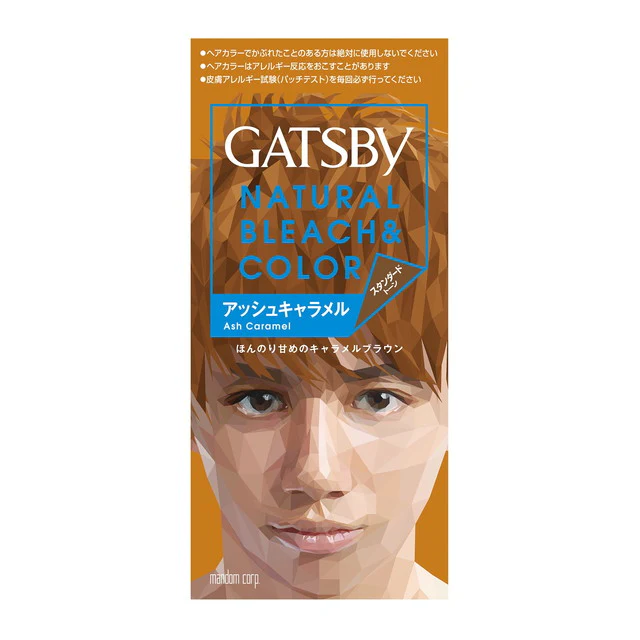 【医薬部外品】マンダム ギャツビー ナチュラルブリーチカラー アッシュキャラメル - Image 2