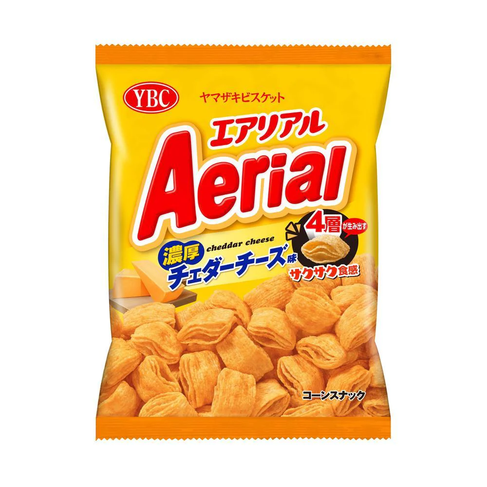 ◆ヤマザキビスケット エアリアル 濃厚チェダーチーズ味 65g - Image 3