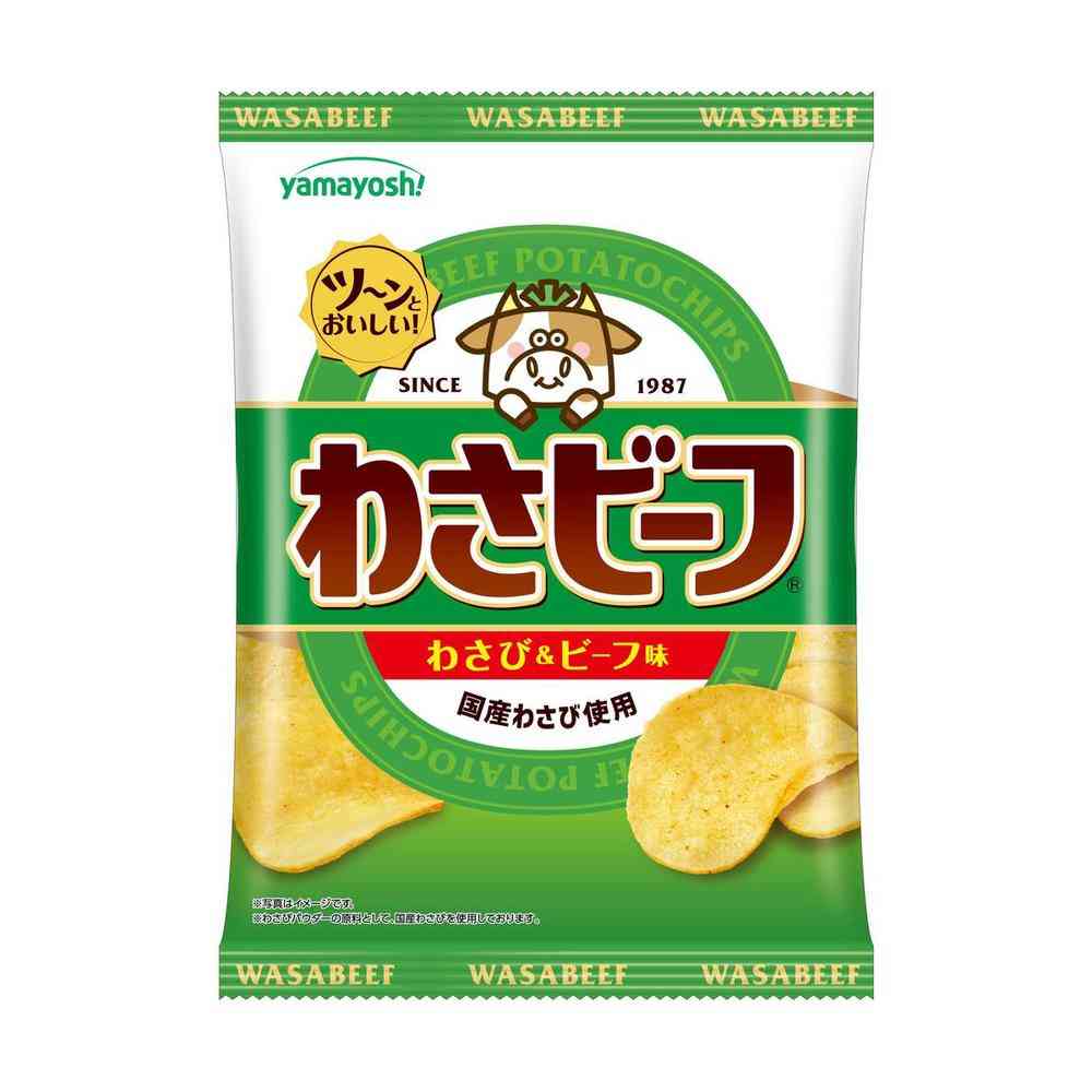 ◆山芳製菓 ポテトチップス わさビーフ 50g - Image 3