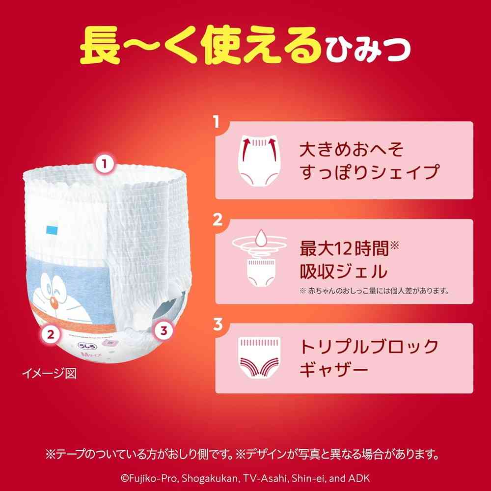 ユニ・チャーム マミーポコパンツ　ドラえもん　Ｍ ５０枚 - Image 2