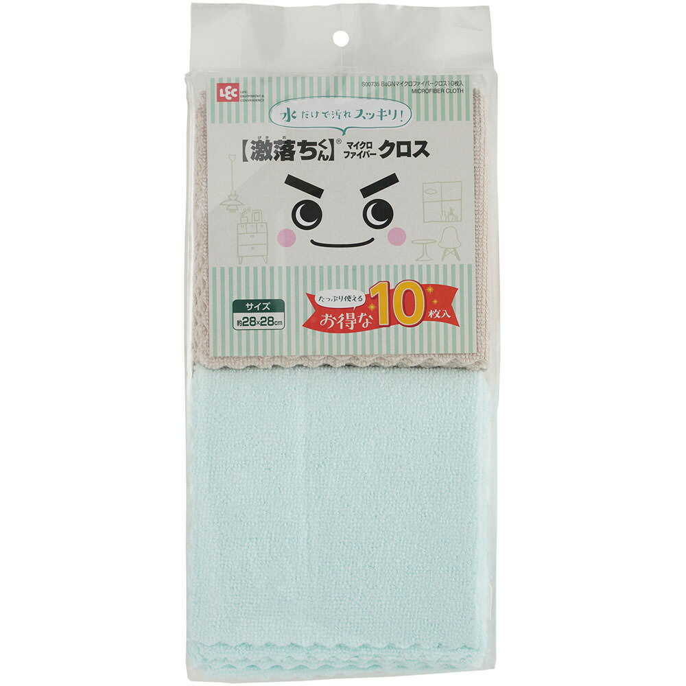 レック 激落ち マイクロファイバークロス 10枚入 - Image 3