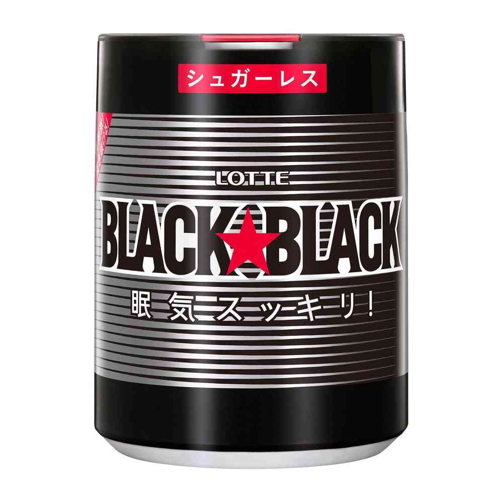 ◆ロッテ ブラックブラック 粒 ワンプッシュボトル 133g - Image 5