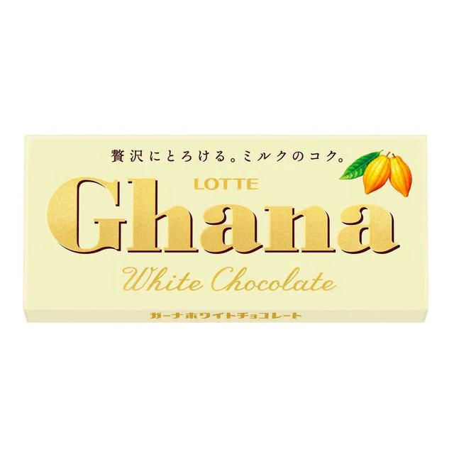 ◆ロッテ ガーナ ホワイトチョコレート 45g - Image 6