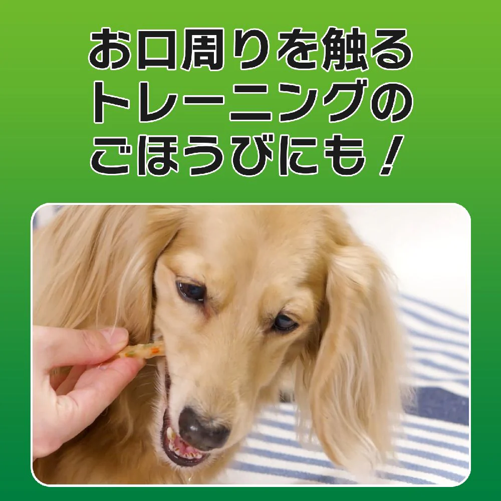 ライオンペット PETKISS 犬歯みがき低脂肪ササミ野菜 60g - Image 3