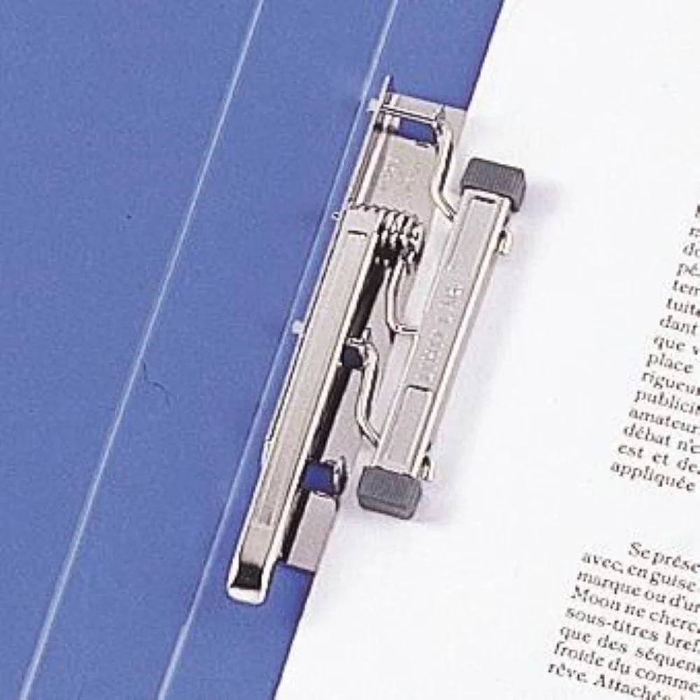 リヒト パンチレスファイル(HEAVY DUTY) A5 藍 コピー用紙160枚 1冊 - Image 2