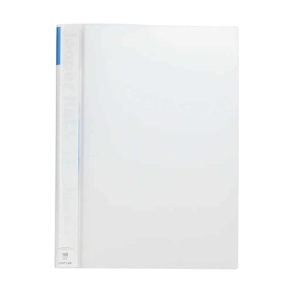 リヒト ルーパーフラット A4 青 コピー用紙100枚 1冊 - Image 3