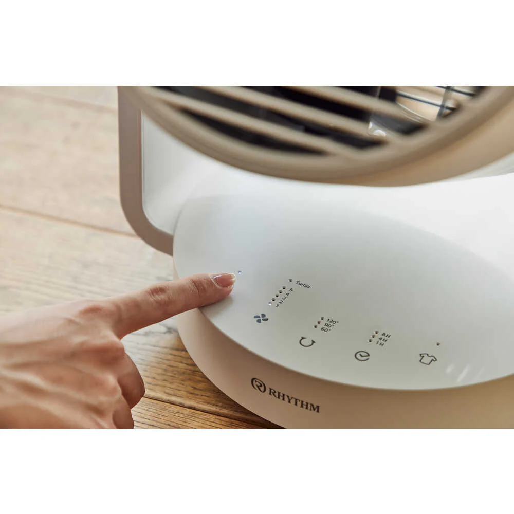 RHYTHM サーキュレーター ライトグレー 【直送品】 返品・キャンセル・他商品と同時購入は不可 - Image 5