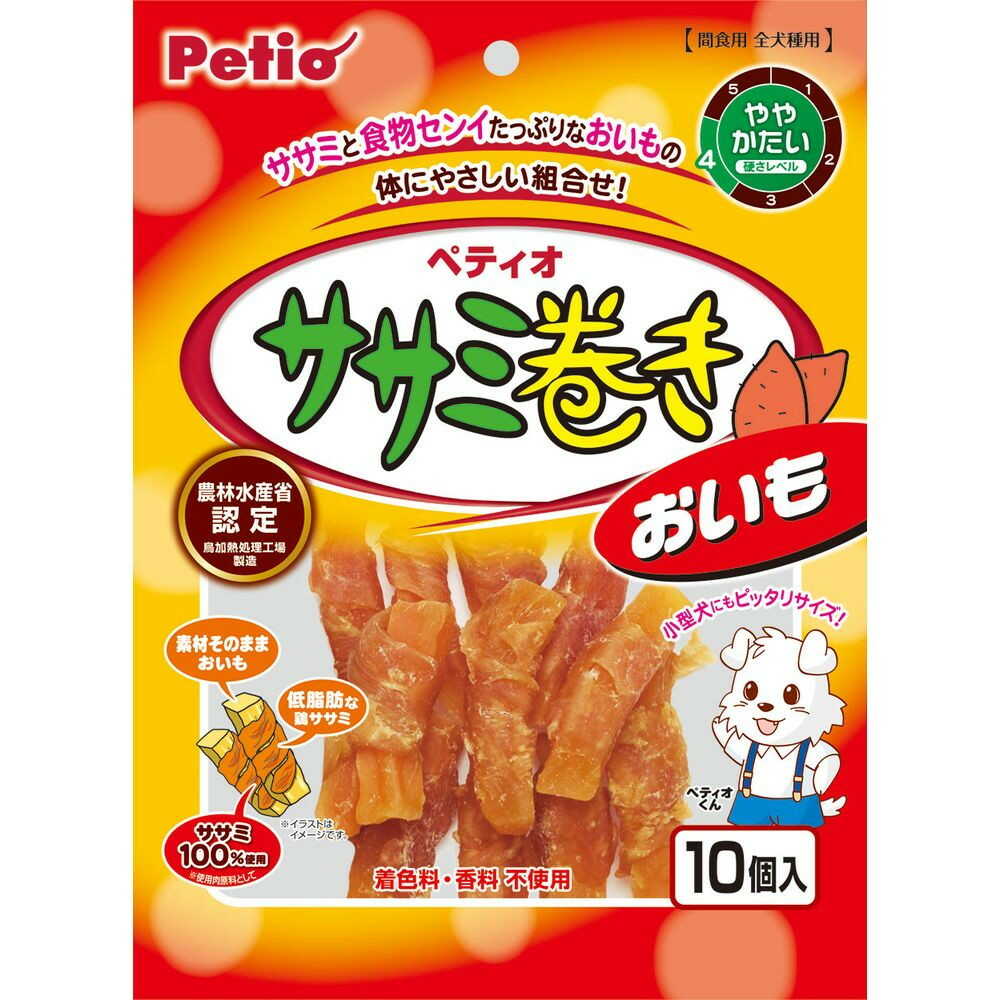 ペティオ ササミ巻き おいも 10個 - Image 3
