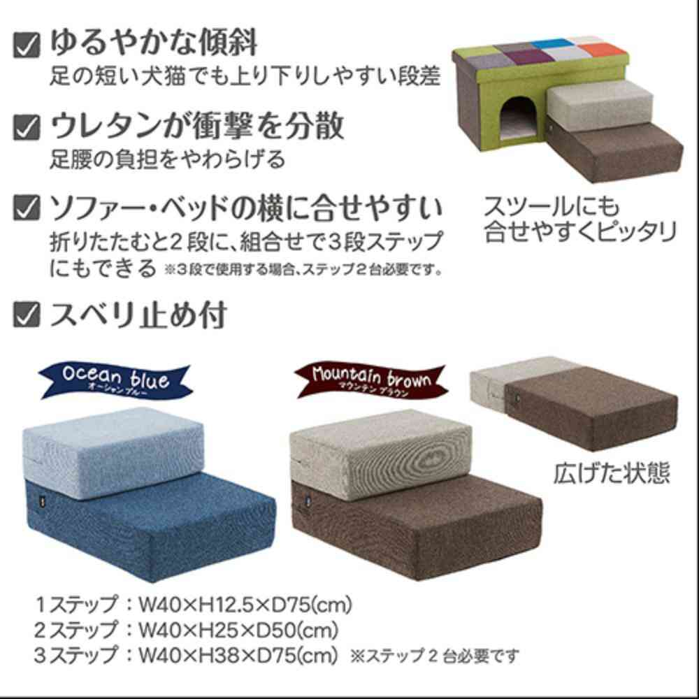 ファブリッククッションステップ オーシャンブルー 【直送品】 返品・キャンセル・他商品と同時購入は不可 - Image 8