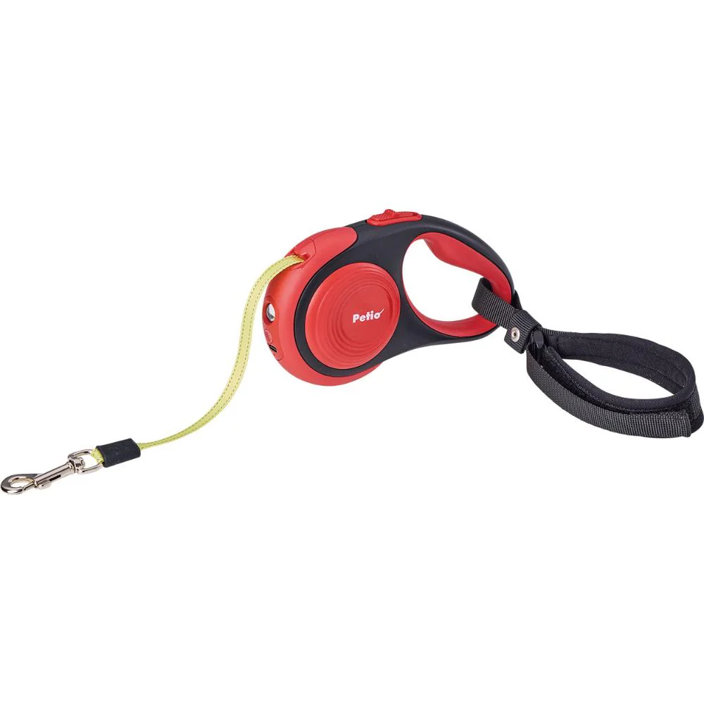 犬用伸縮引ひもリールリード ナイトウォーカーEX SM レッド 【直送品】 返品・キャンセル・他商品と同時購入は不可 - Image 2