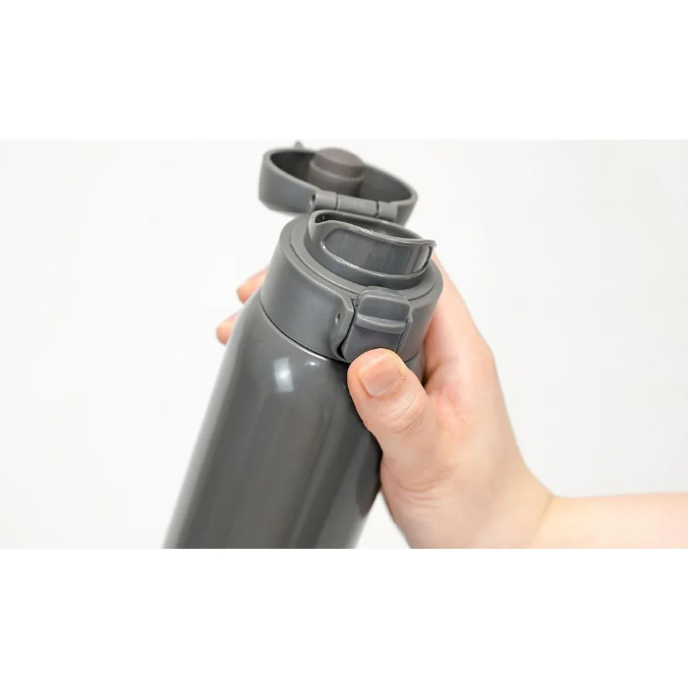 和平フレイズ モテコ ワンタッチ栓マグボトル 350ml ブラック - Image 2