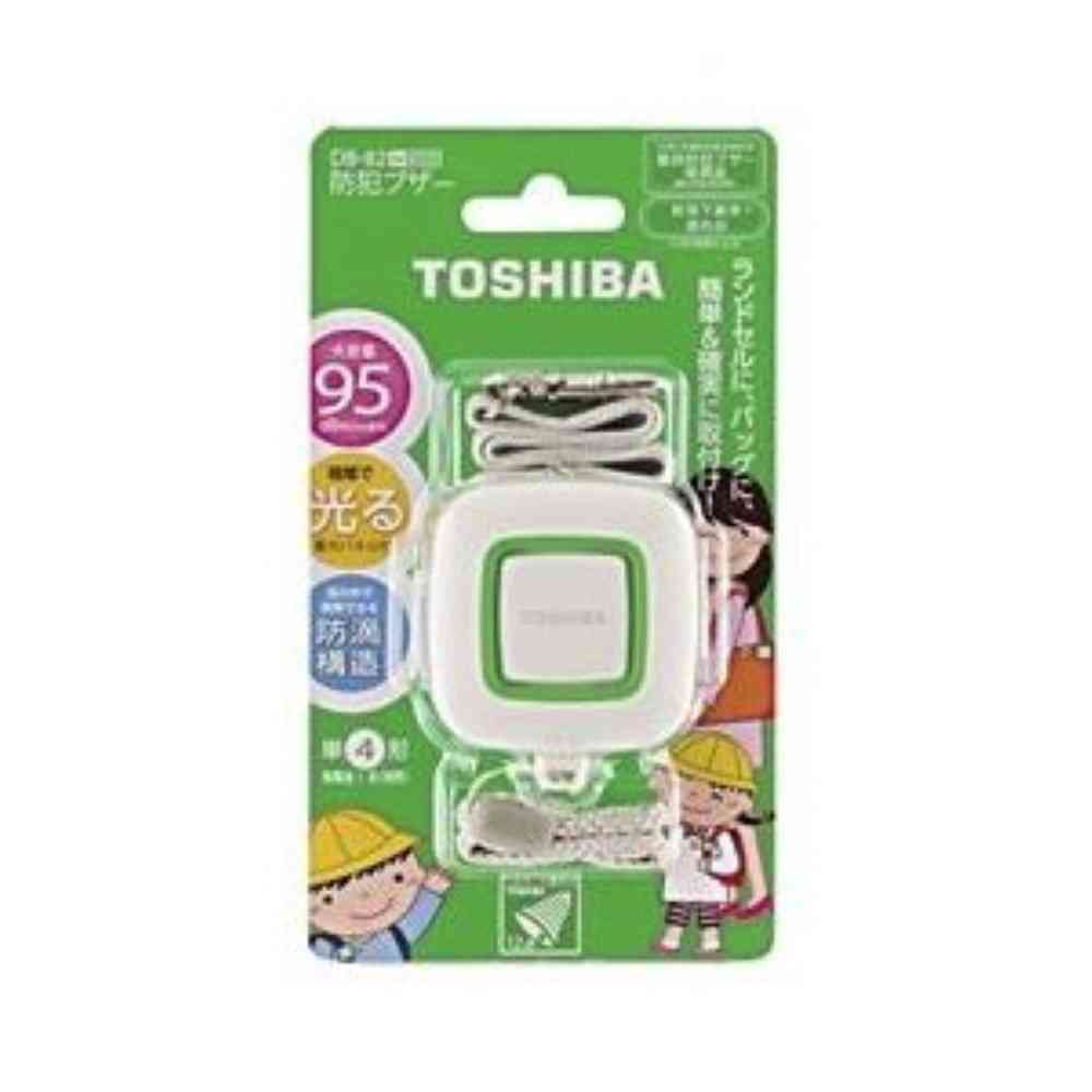 トウシバ TOSHIBA 防犯ブザー 単4電池X1本用 DB-82(W)