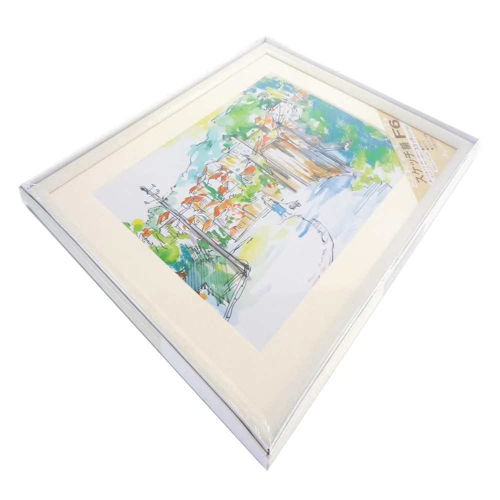 スケッチ額 パルク F6 ホワイト 33H00300606 【直送品】 返品・キャンセル・他商品と同時購入は不可 - Image 2