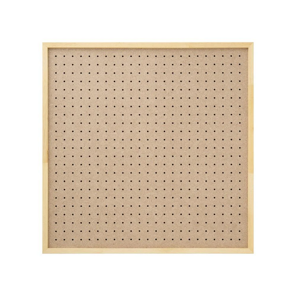 有孔ボードパネル 600角 ナチュラル 【直送品】 返品・キャンセル・他商品と同時購入は不可