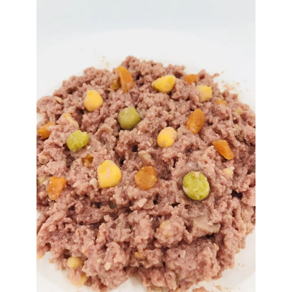 ペットライブラリー ビックリ 犬缶ビーフ&チキン&野菜 13歳以上 400g - Image 2