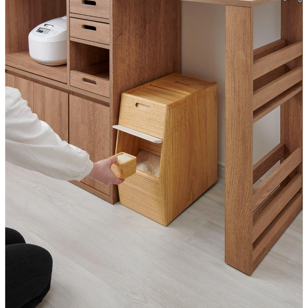 kirisai 桐のこめ櫃 20kg OSPO-20 【直送品】 返品・キャンセル・他商品と同時購入は不可 - Image 4