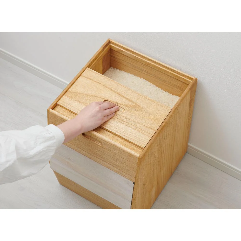 kirisai 桐のこめ櫃 30kg OSPO-30 【直送品】 返品・キャンセル・他商品と同時購入は不可 - Image 6