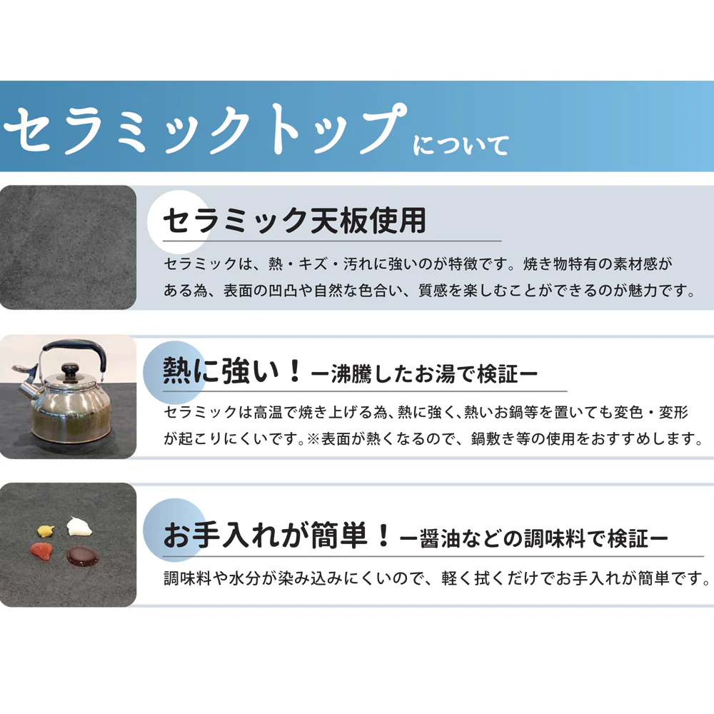 サイドテーブル Azure ストームグレイ 45x45 【直送品】 返品・キャンセル・他商品と同時購入は不可 - Image 3