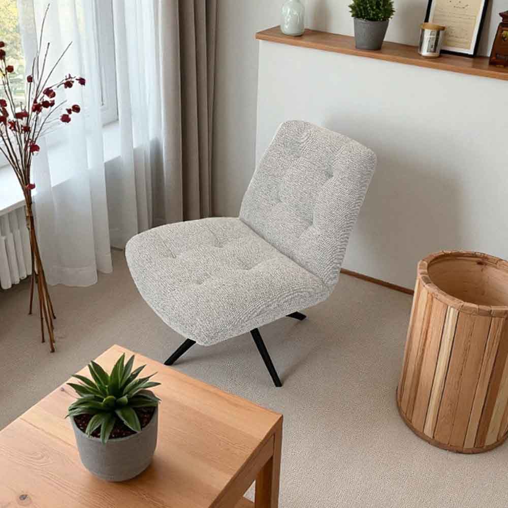 ラウンドチェア Copil アイボリー 【直送品】 返品・キャンセル・他商品と同時購入は不可 - Image 6