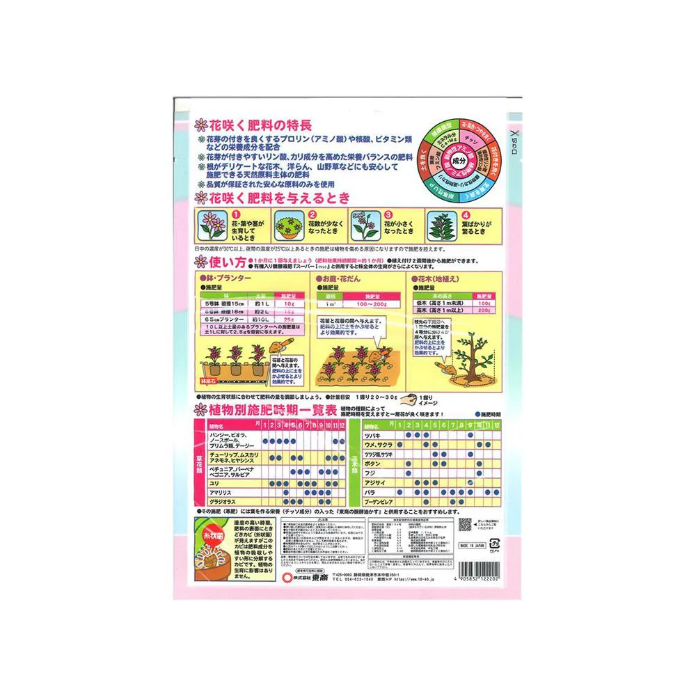 東商 花咲く肥料 1.5kg - Image 2
