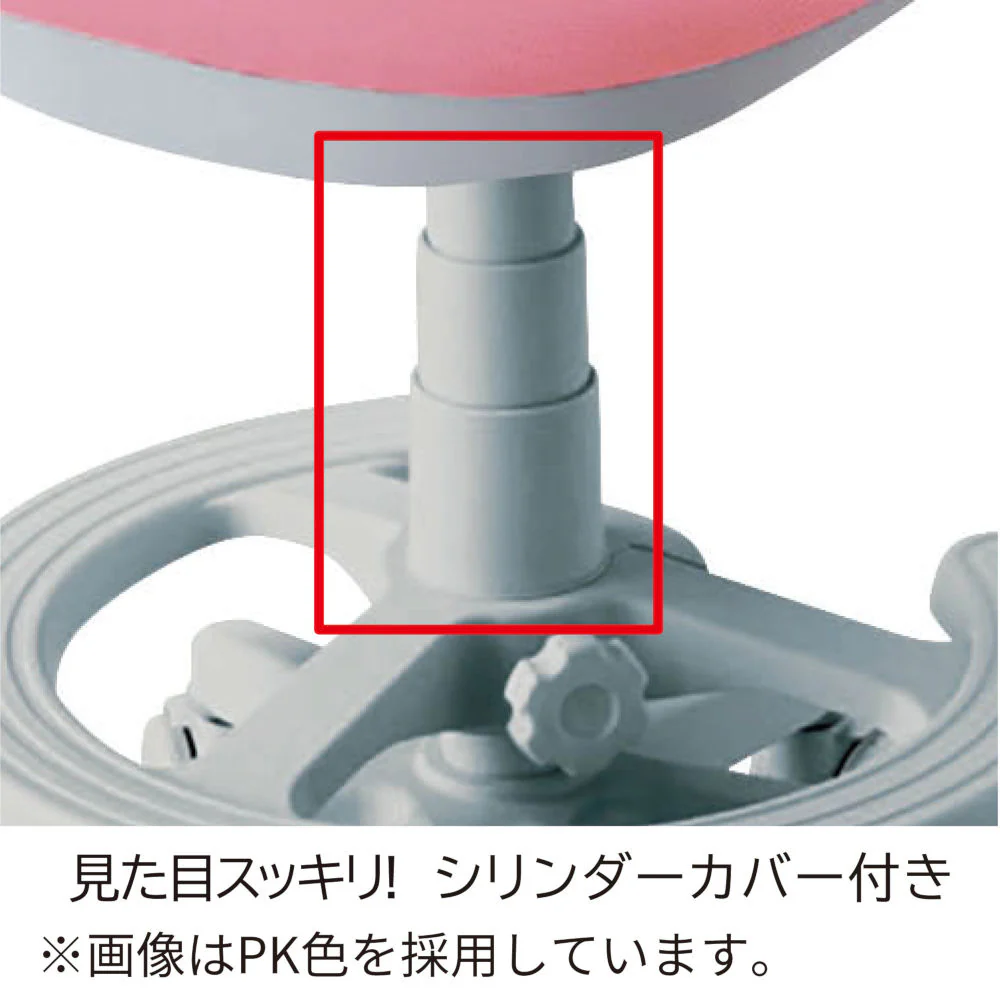 ジャストフィットチェア ネイビーブルー 回転チェア ファブリック 【直送品】 返品・キャンセル・他商品と同時購入は不可 - Image 5