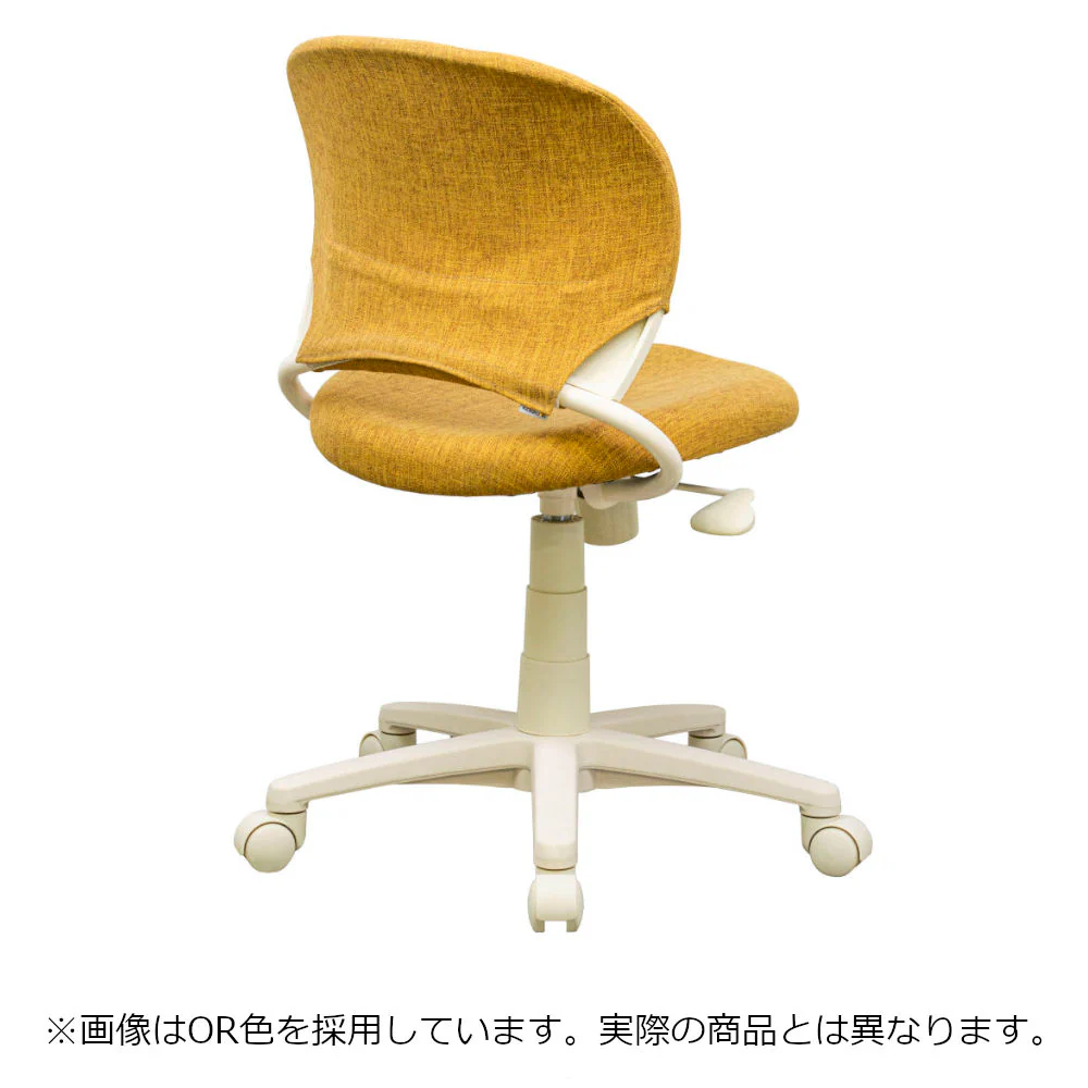 回転チェア lafan ライトブラウン ファブリック コンパクト 【直送品】 返品・キャンセル・他商品と同時購入は不可 - Image 4