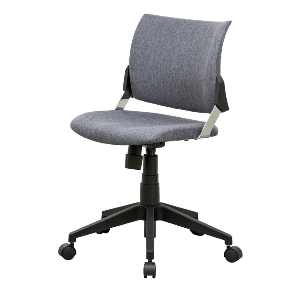 回転チェア Spinear アッシュグレー ファブリック 【直送品】 返品・キャンセル・他商品と同時購入は不可