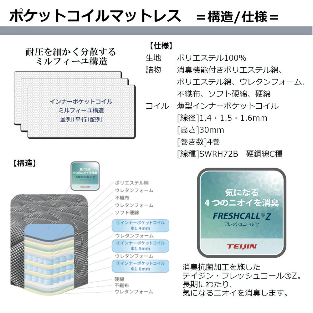 電動リクライニングベッド RBS-751110 マットレス付き 【直送品】 返品・キャンセル・他商品と同時購入は不可 - Image 10