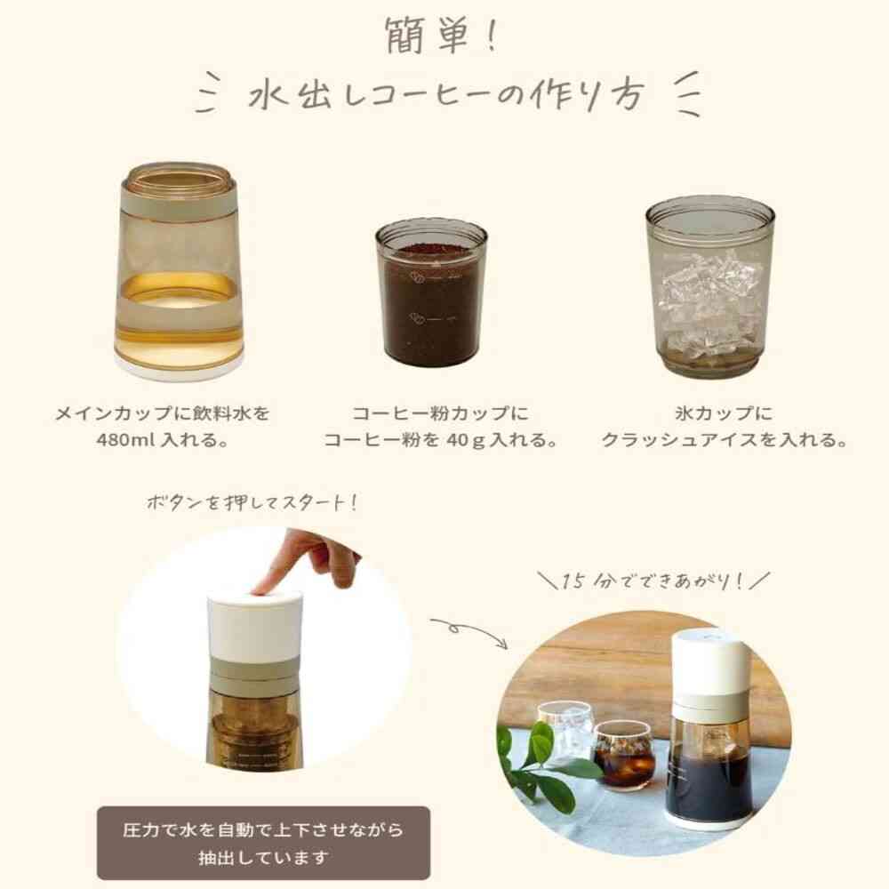 シーシーピー 水出しコーヒーメーカー CoolBarista 1台 - Image 13
