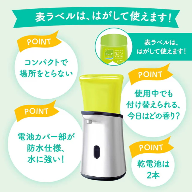 【医薬部外品】ミューズノータッチ泡ハンドソープ 詰替え キッチン 250ml - Image 2