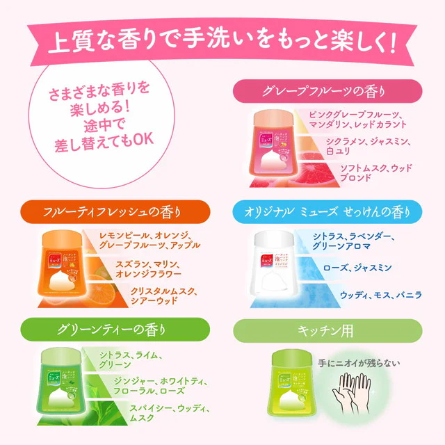 【医薬部外品】ミューズ ノータッチ フルーティフレッシュ 詰め替え - Image 3