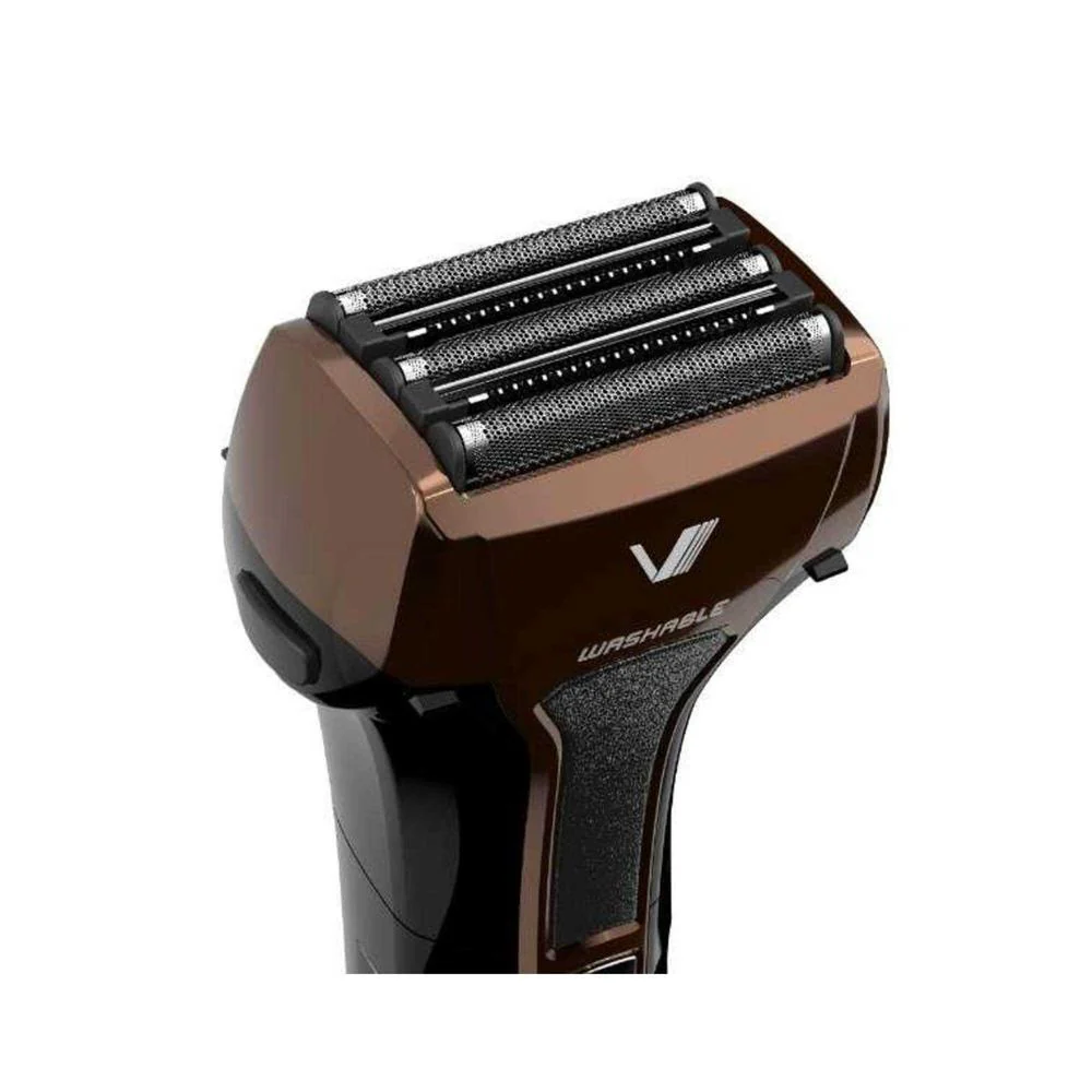 マクセル 往復式シェーバー 5枚刃 USB充電 交流式 本体丸洗い ブラウン IZF-V553W-T 1台 - Image 3