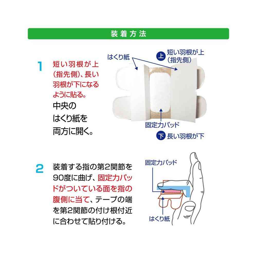 ミノウラ カサハラ式 指先へバテープ 15枚 - Image 3