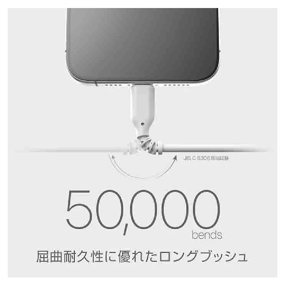 カシムラ LN変換コネクタ付 C-Cケーブル 1.2m WH AJ676 - Image 28