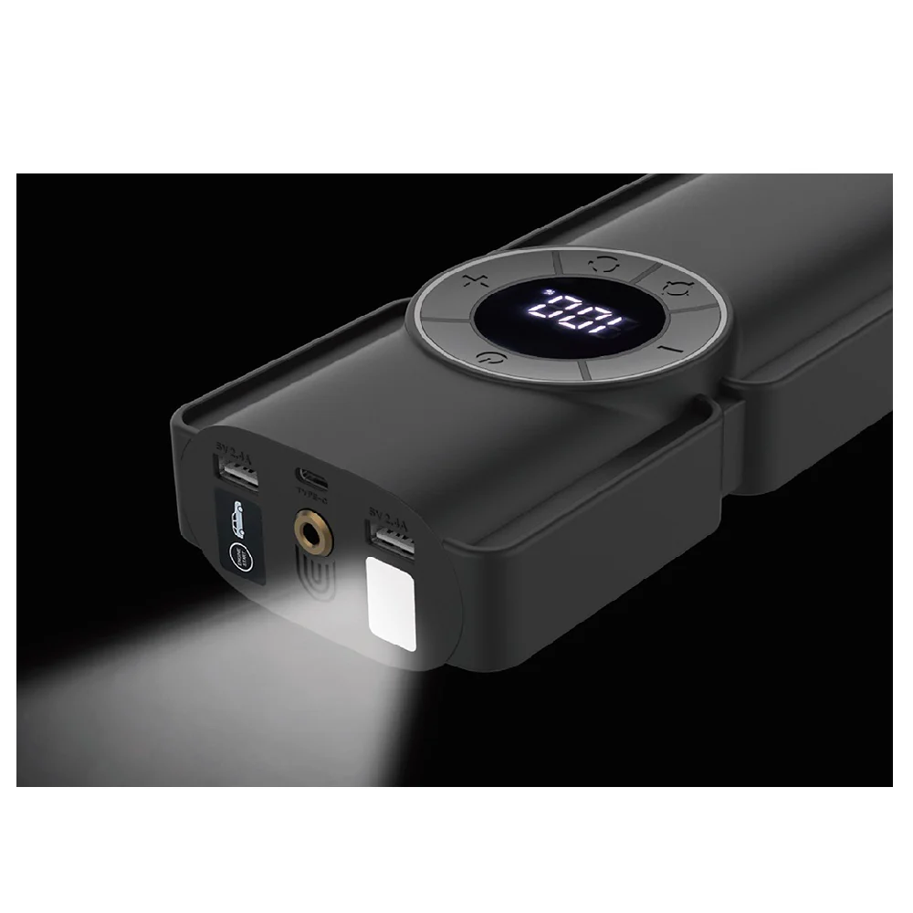 カシムラ 電動コンプレッサー付きジャンプスターター 8000mAh KD269 - Image 14