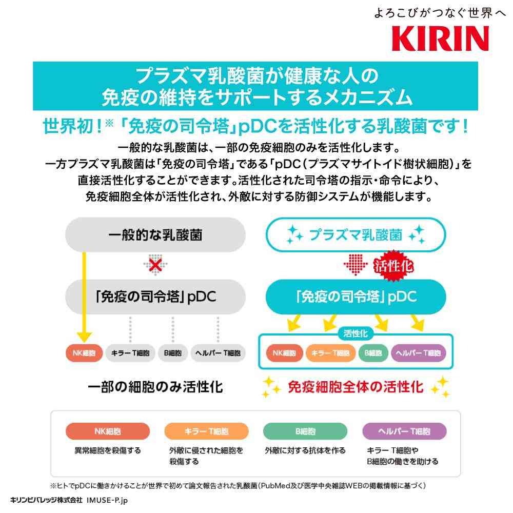 ◆【機能性表示食品】キリン イミューズ オフ・ホワイト ヨーグルトテイスト 500ml - Image 12