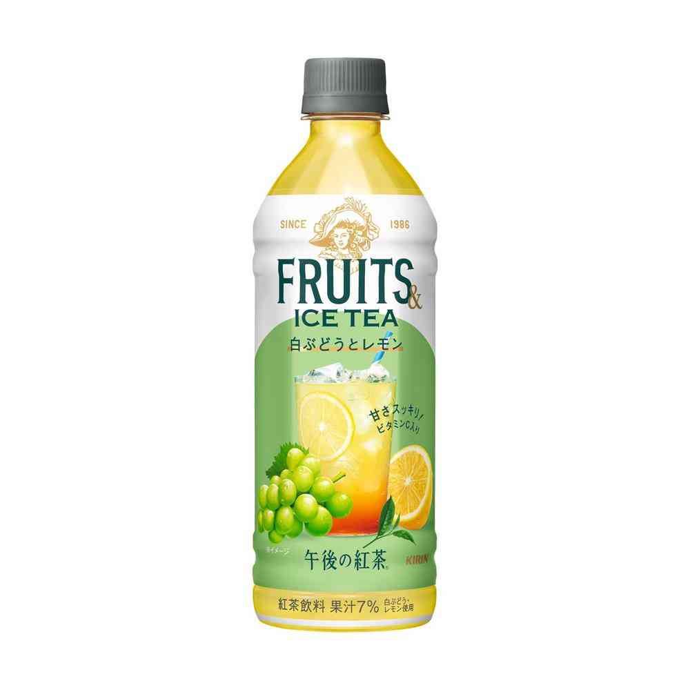 ◆キリン 午後の紅茶 FRUITS&ICE TEA 白ぶどうとレモン 500ml - Image 8