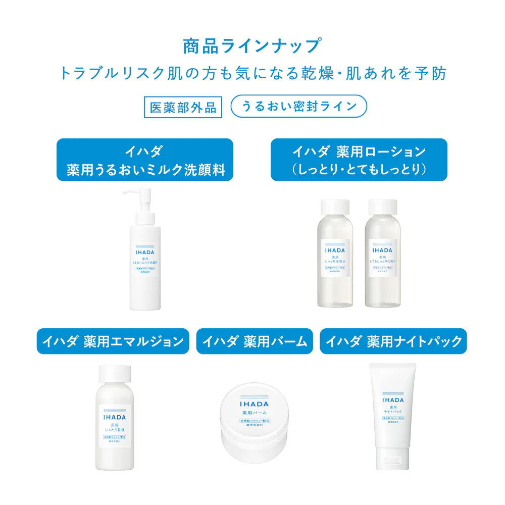 【医薬部外品】資生堂 イハダ 薬用うるおいミルク洗顔料 レフィル 120ml - Image 9