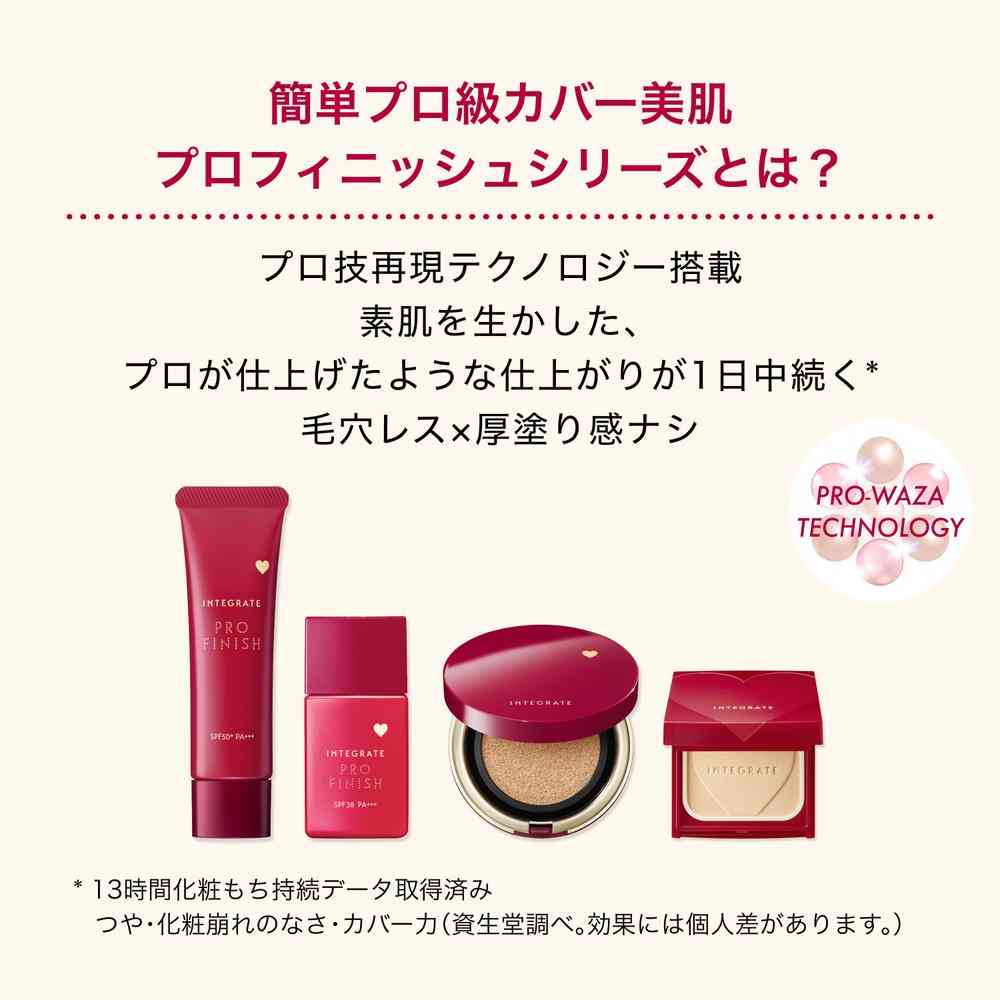 資生堂 インテグレート プロフィニッシュクッション 0.5 12g - Image 9