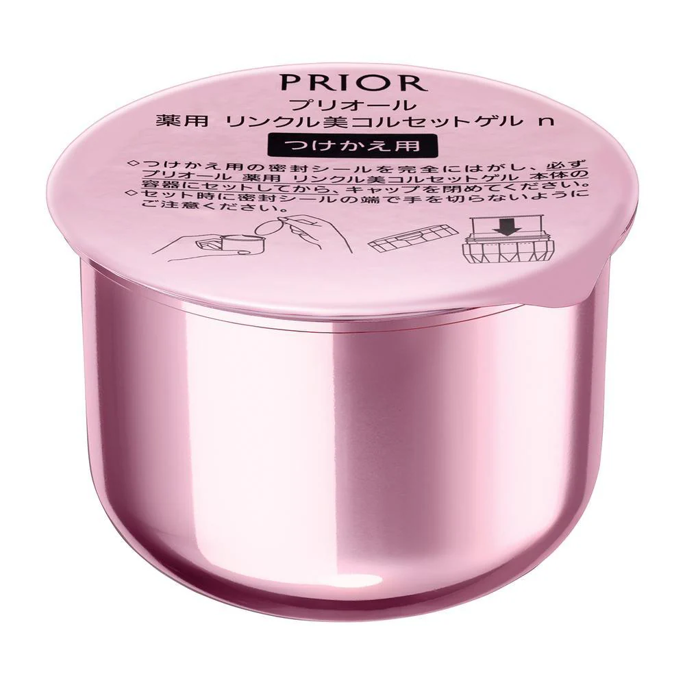 資生堂 プリオール 薬用 リンクル 美コルセットゲル n つけかえ用 90g - Image 2
